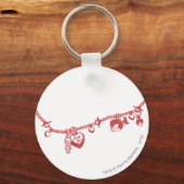 Porte-clés Chaîne d'amitié PEBBLES™ (Recto)