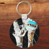 Porte-clés Chaîne d'arboriste de l'électricien (Recto)