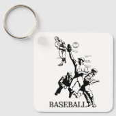 PORTE-CLÉS CHAÎNE DE BASEBALL (Recto)