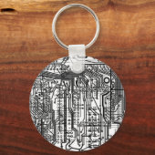 Porte-clés chaîne de circuits (Recto)