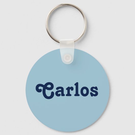 Porte-clés Chaîne de clés Carlos (Recto)