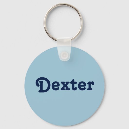 Porte-clés Chaîne de clés Dexter (Recto)