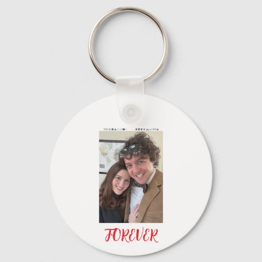 Porte-clés Chaîne de clés Forever (Recto)