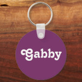 Porte-clés Chaîne de clés Gabby (Recto)