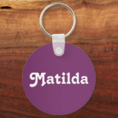 Porte-clés Chaîne de clés Matilda (Recto)