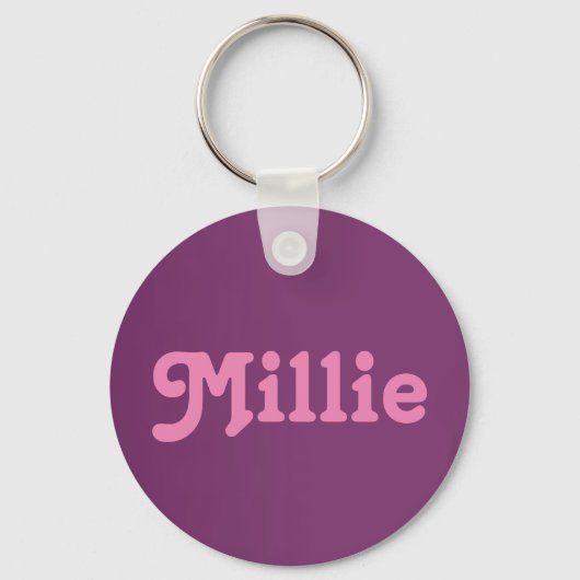 Porte-clés Chaîne de clés Millie (Recto)