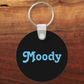 Porte-clés Chaîne de clés Moody (Recto)