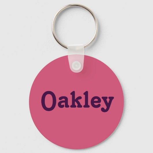 Porte-clés Chaîne de clés Oakley (Recto)