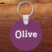Porte-clés Chaîne de clés Olive (Recto)