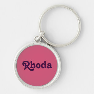 Porte-clés Chaîne de clés Rhoda