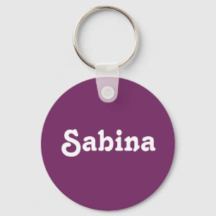 Porte-clés Chaîne de clés Sabina