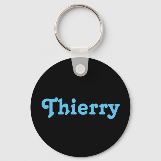 Porte-clés Chaîne de clés Thierry (Recto)