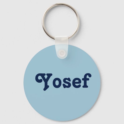 Porte-clés Chaîne de clés Yosef (Recto)