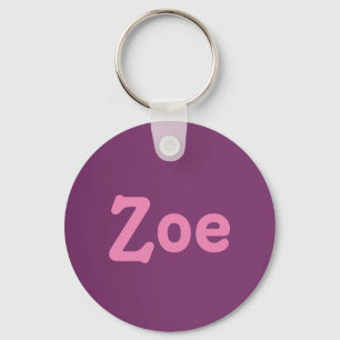 Porte-clés Chaîne de clés Zoe