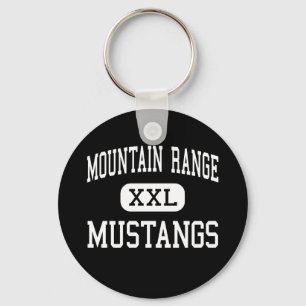 Porte-clés Chaîne de montagne - mustangs - haute -