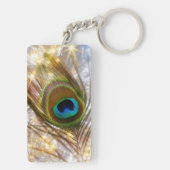 Porte-clés Chaîne de scintillement de clavette linguiforme de (Dos)