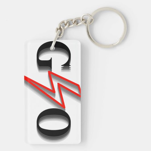 Porte-clés chaîne GLO (Dos)