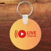 Porte-clés Chaînes de clés LiveStream (Recto)