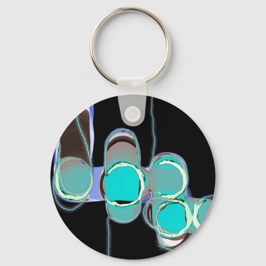 Porte-clés Chaînes de connexion (Recto)
