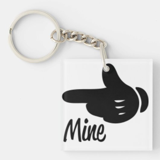 Porte-clés chaînes de couples (Devant)