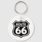 Porte-clés Chaînette Route 66 (Verso)