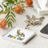 Porte-clés Chaise à bascule de retraite (Côté)