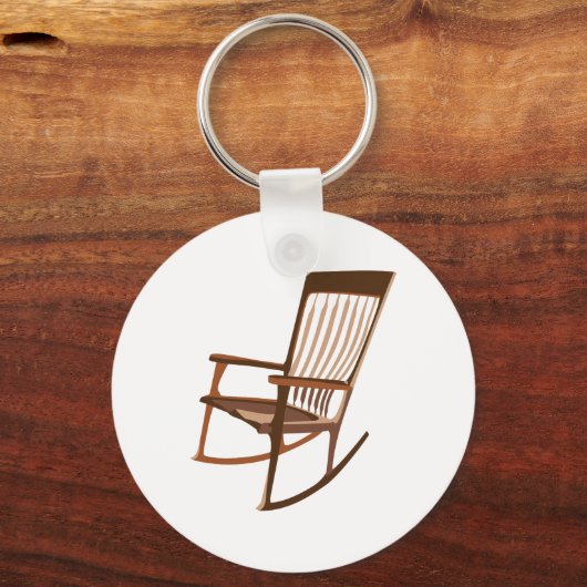 Porte-clés Chaise à roche (Recto)
