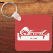 Porte-clés Chaise Longue (Recto)