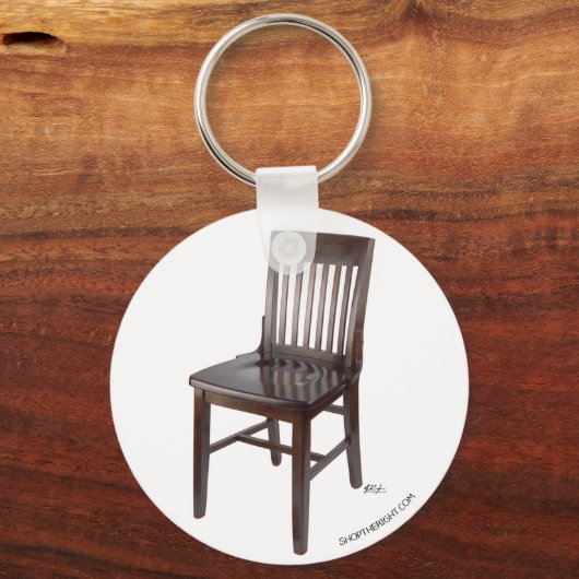 Porte-clés Chaise vide (Recto)