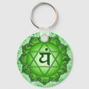Porte-clés Chakra - coeur - porte - clé
