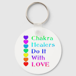 Porte-clés Chakra Healers le font avec amour dans les couleur