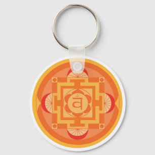 Porte-clés Chakra Mandala