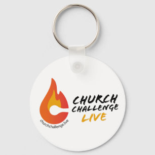 Porte-clés CHALLENGE ÉGLISE LIVE Orange Flame