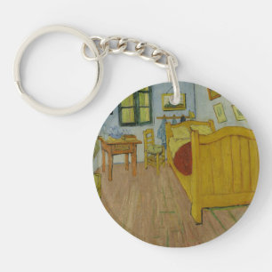Porte-clés Chambre à Arles, Peinture à l'huile, Vincent Van G