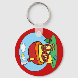 Porte-clés Chambre de champignon