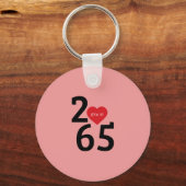 Porte-clés Chambre Numéro 256 dans   (Recto)