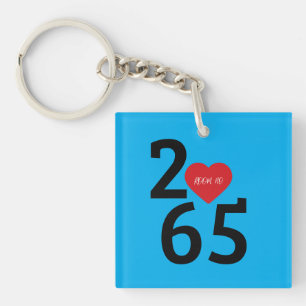 Porte-clés Chambre Numéro 256 dans