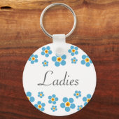 Porte-clés Chambre pour dames Oubliez-moi non porte - clé à l (Recto)