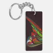 Porte-clés Chameleon Art Abstrait (Devant gauche)