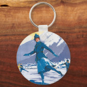 Porte-clés Chamonix-Mont-Blanc (Recto)