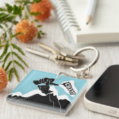 Porte-clés Champ - Conception ASL (Devant Droit)