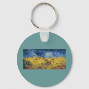 Porte-clés Champ de blé avec corbeaux de Vincent van Gogh (18
