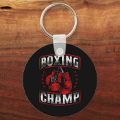 Porte-clés Champ de boxe Vintage (Recto)