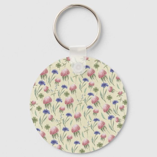Porte-clés Champ de fleurs sauvages (Recto)