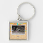 Porte-clés champ de force de nom (Devant)