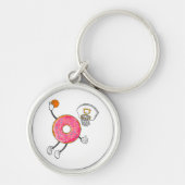 Porte-clés Champ de nourriture Dunking Donut Hole (Devant)