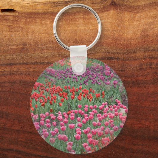 Porte-clés Champ De Tulipes (Verso)