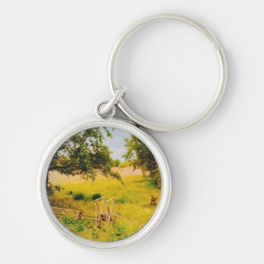 Porte-clés Champ d'été de Gysinge (Devant)