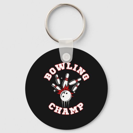 Porte-clés Champ du bowling champion  (Recto)