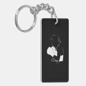 Porte-clés Champ Femme Boxer (Devant gauche)